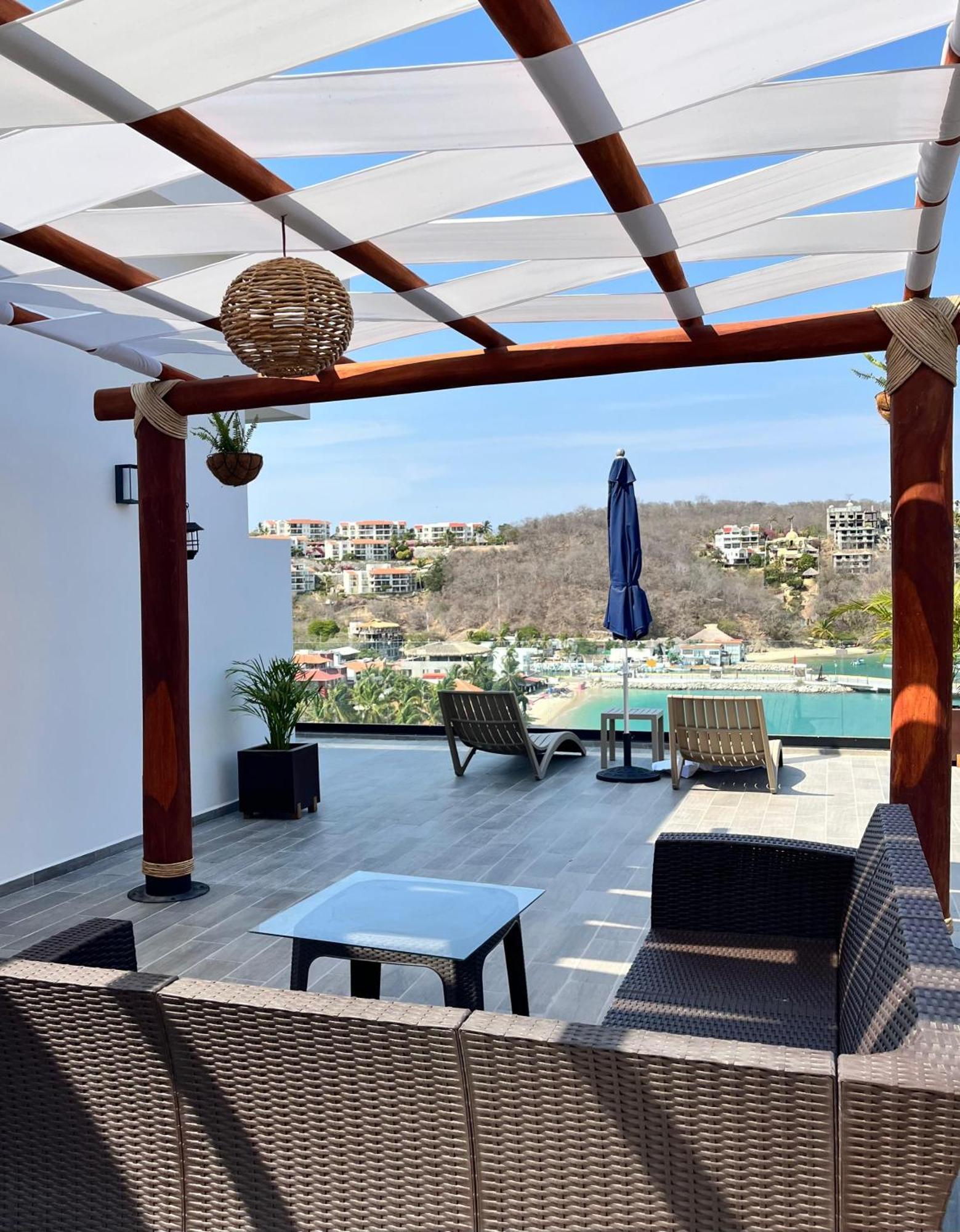 סנטה קרוז הואטולקו Niru Ocean Suites By Binniguenda מראה חיצוני תמונה